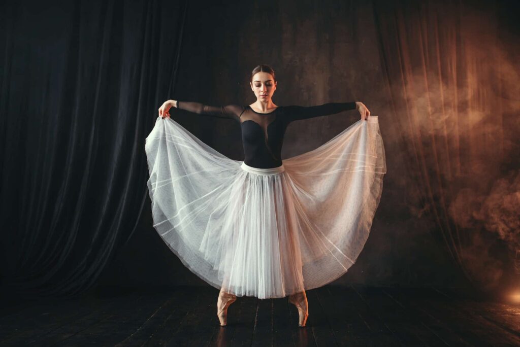 Danseuse en studio – direction artistique et photographie